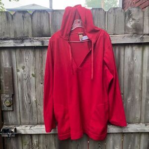 Covington red fleece hoodie sz. 24-26 W